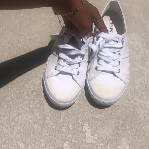 🌸Chaps white canvas shoes - Picture 4 of 8